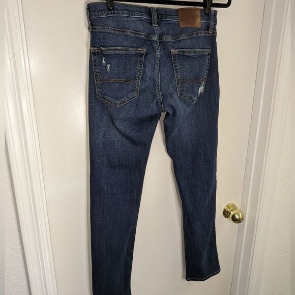 Hollister Men's Skinny Fit Distressed Stretched Jeans 31/32 - Picture 3 of 7